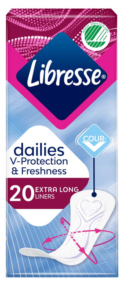 Libresse Truseinnlegg Extra Long