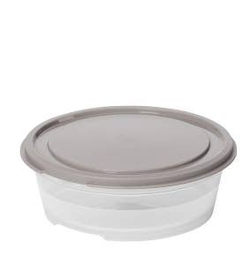 Smartstore Matoppbevaringsboks Rund, 0,3 l, grå