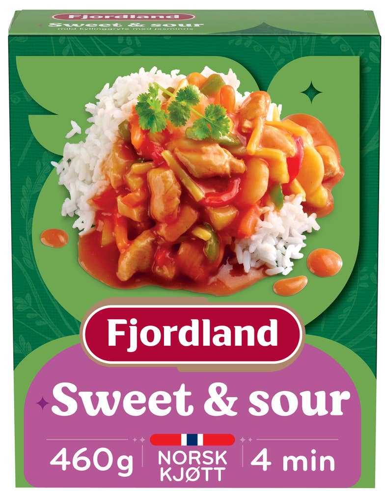 Fjordland Vegetar Chana Masala Med ris