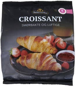 Bakeverket Croissant 6stk