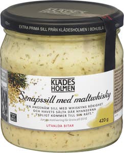 Klädesholmen Sild med Sennep & Maltwhisky