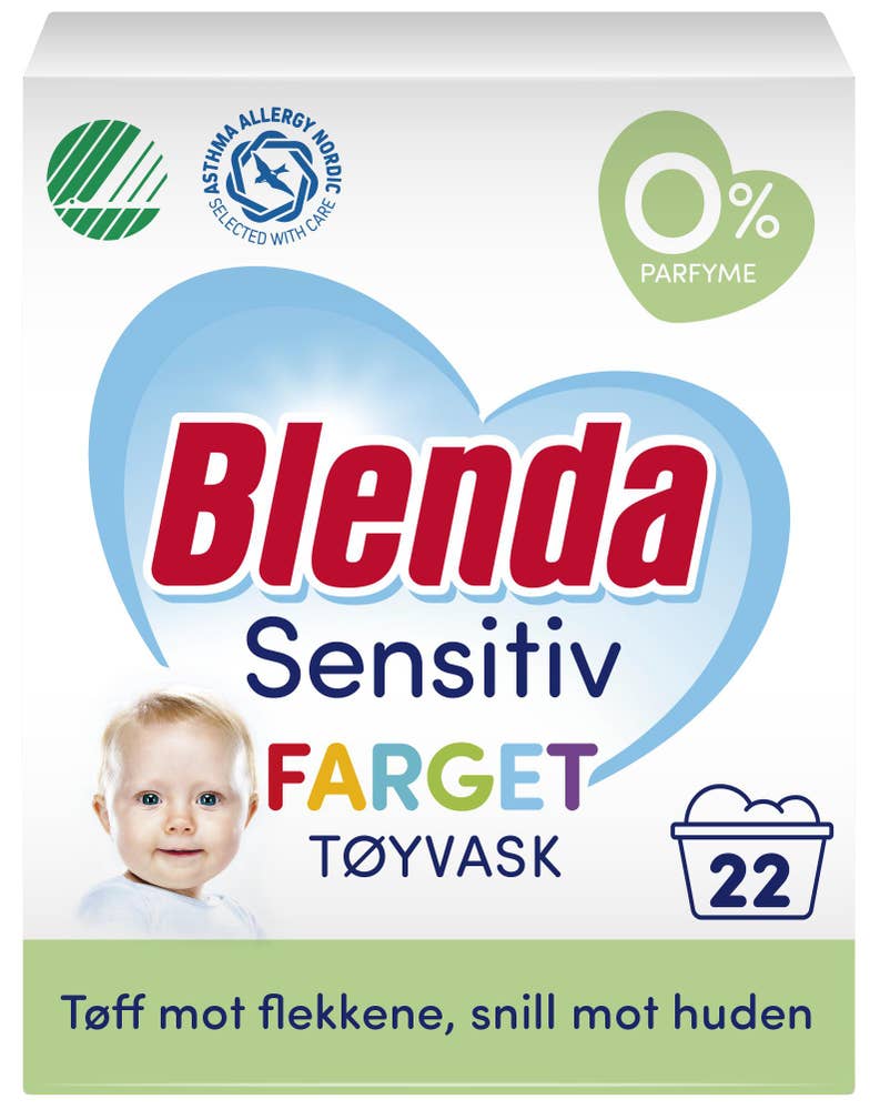 Blenda Sensitiv farget