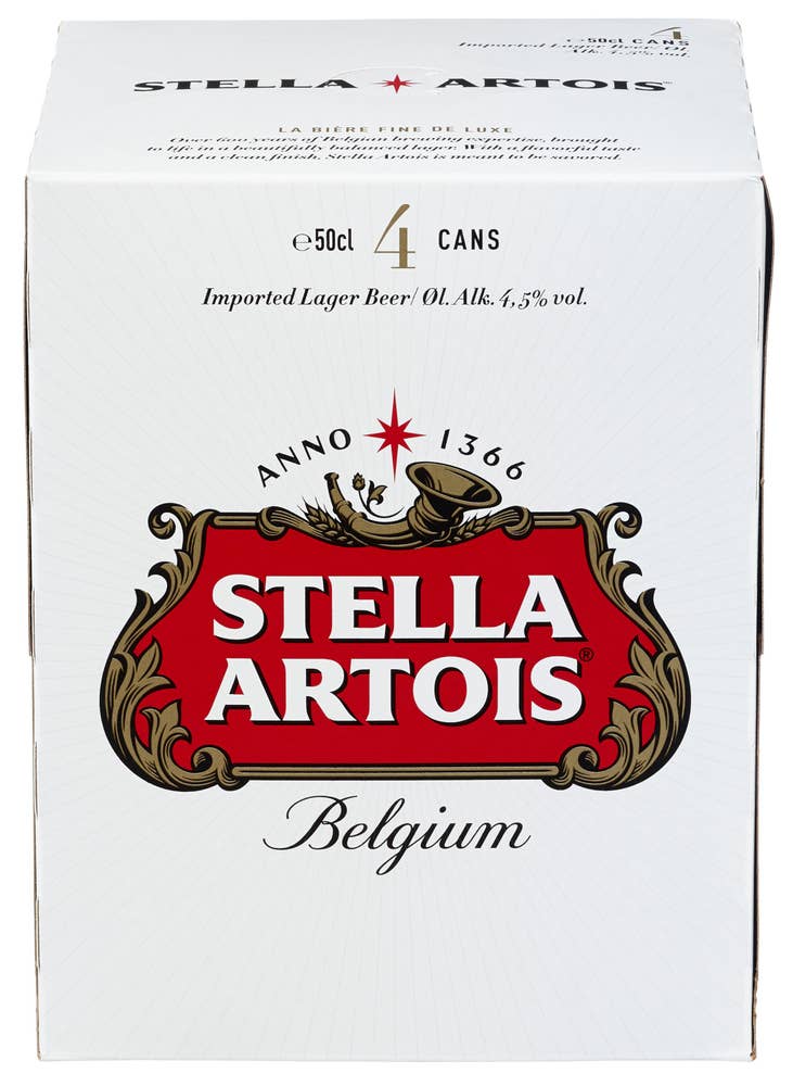 Stella Artois 4 x 0,5l
