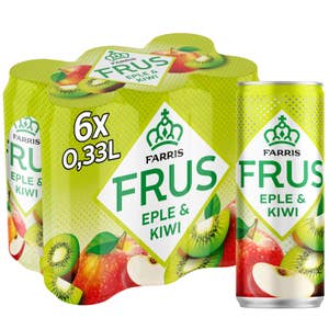 Farris Frus eple & kiwi 6x0,33L