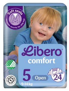 Libero Comfort åpen bleie Str. 5, 10-14kg
