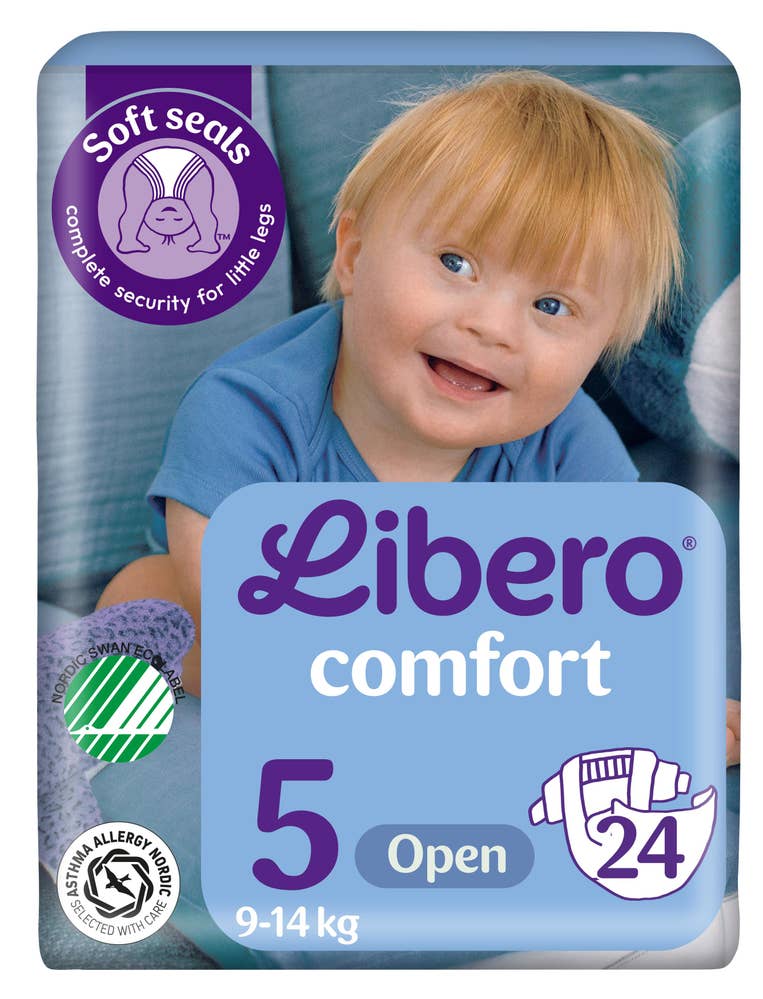 Libero Comfort åpen bleie Str. 5, 10-14kg