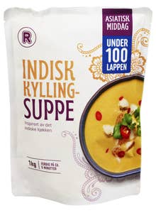 R Indisk kyllingsuppe
