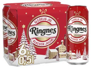 Ringnes Juleøl 6 x 0,5L