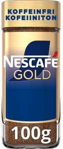 Nescafé Gold, koffeinfri Pulverkaffe