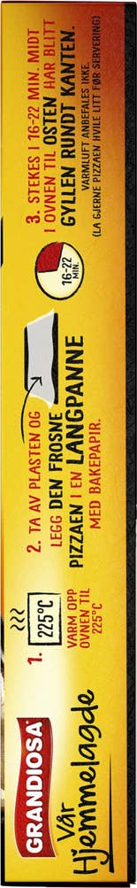 Grandiosa Vår Hjemmelagde med Kjøttdeig Pizza