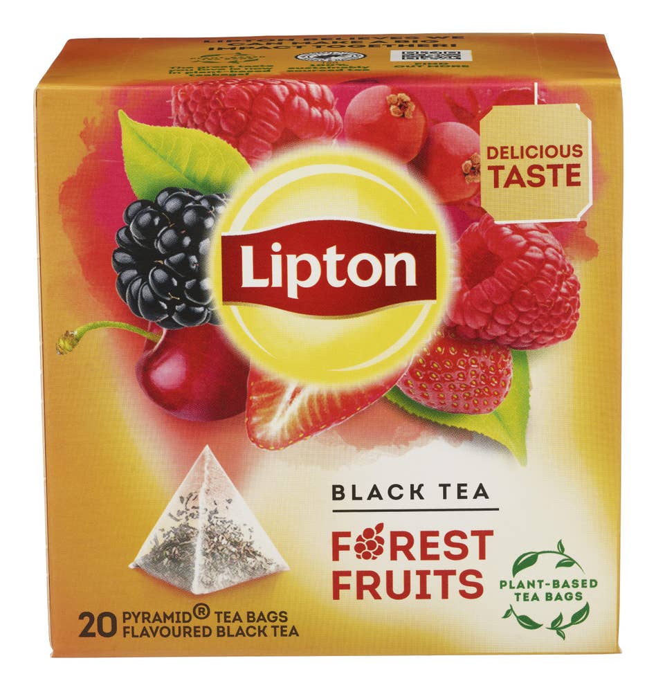 Lipton Forest Fruit Tea Pyramide 34g