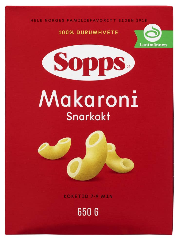 Sopps Makaroni snarkokt