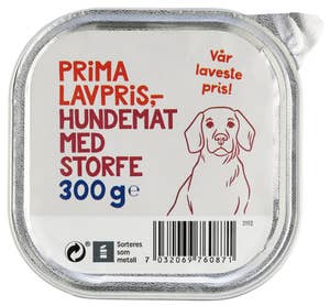 Prima Lavpris Hundemat med storfe