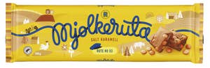 R Mjølkeruta Mjølkeruta melkesjokolade salt karamell Nr. 3