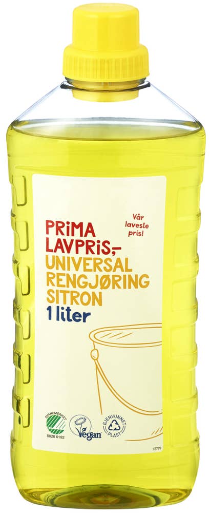 Prima Lavpris Universalrengjøring sitron