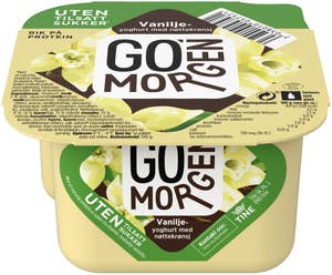 TINE Go'morgen vaniljeyoghurt med nøttecrisp Uten Tilsatt Sukker