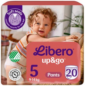 Libero Up & Go buksebleie Str. 5, 10-14kg