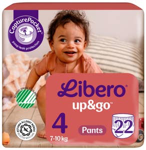Libero Up & Go buksebleie Str. 4, 7-11kg