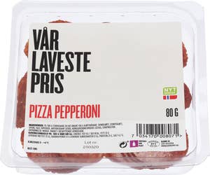 Vår Laveste Pris Pizza pepperoni