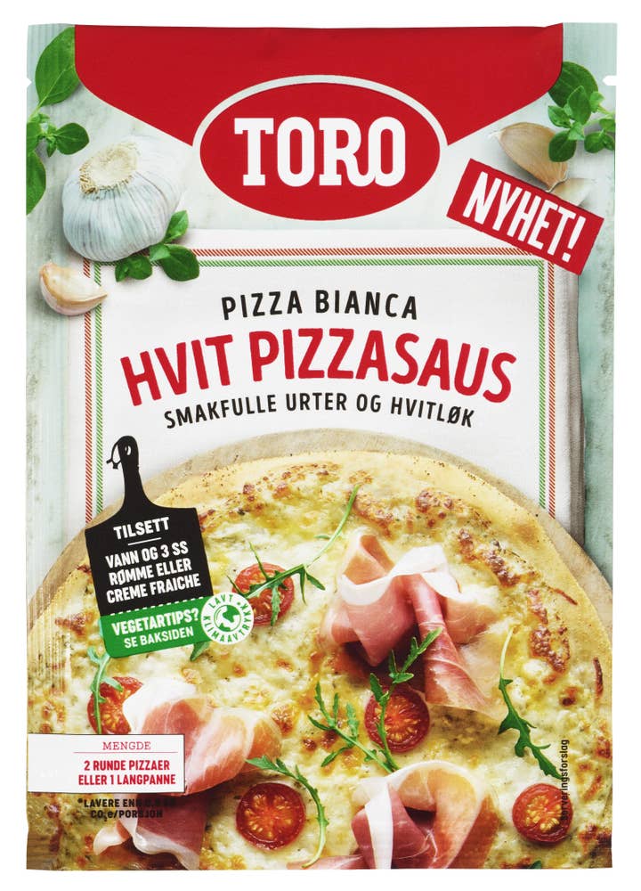 Toro Hvit pizzasaus