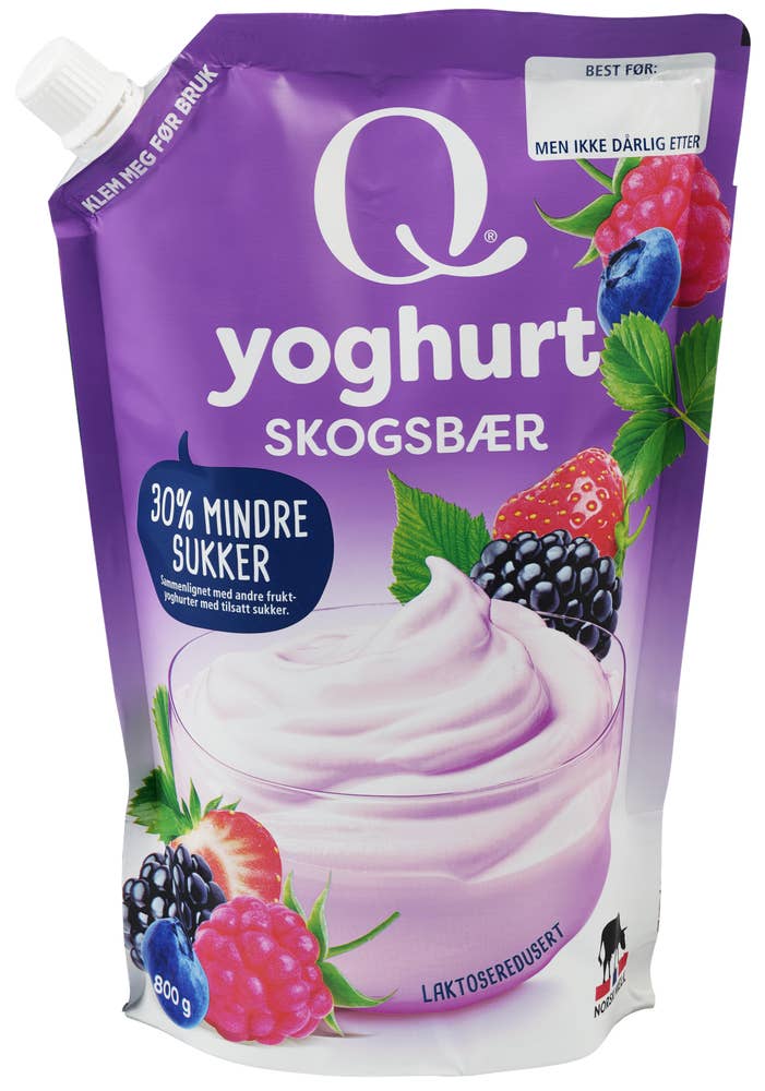 Q Frokostyoghurt Skogsbær