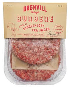 Døgnvill Burger, 2-pak