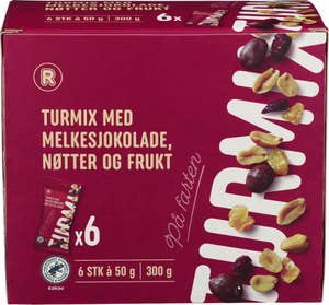 R Turmix med sjokolade 6x50g
