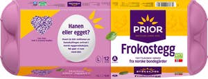 Prior Frokostegg fra frittgående høner Str L