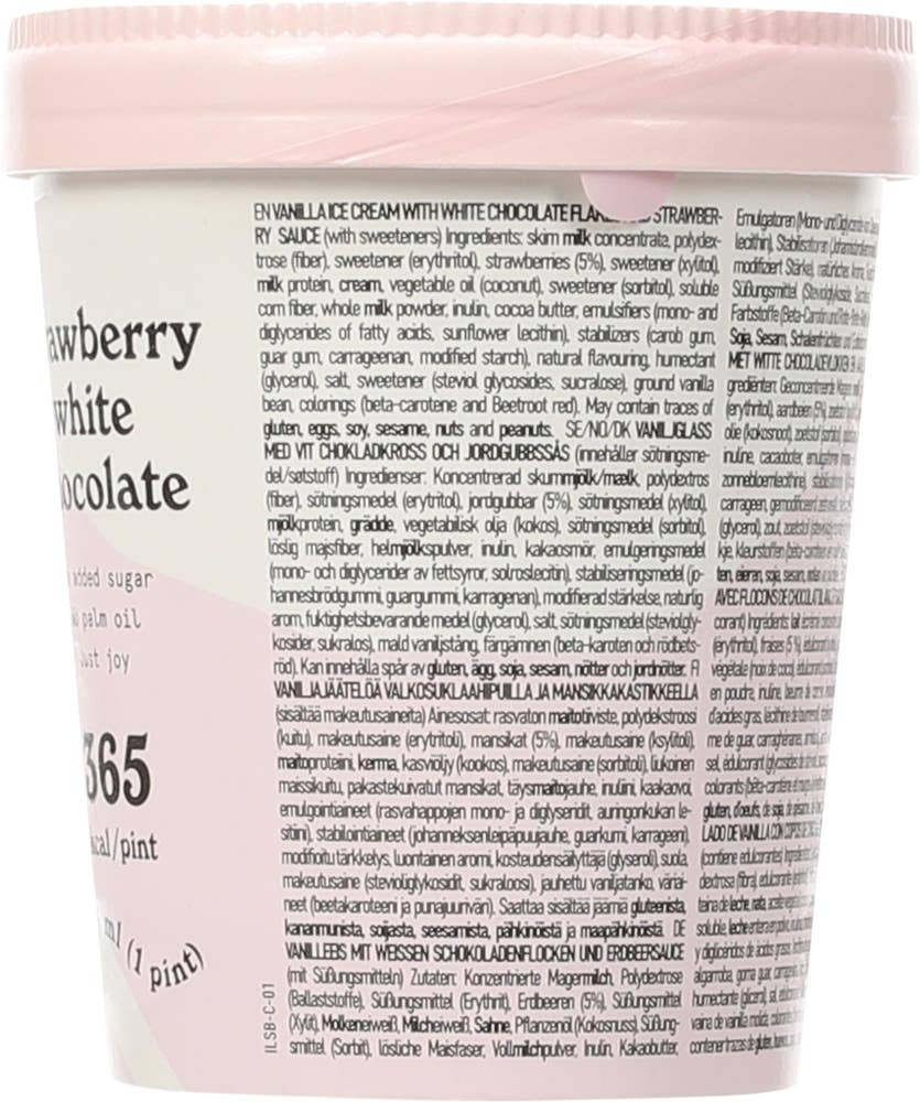 Nick´s Strawberry white chocolate