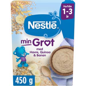 Nestlé Min Grøt Havre quinoa og banan fra 1-3 år