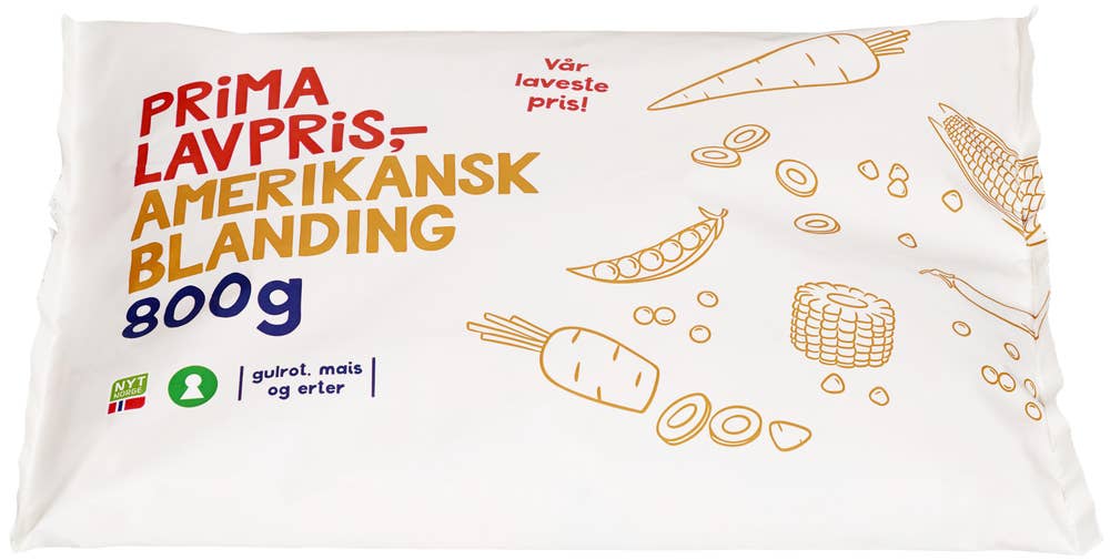 Prima Lavpris Amerikansk Blanding