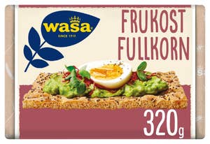 Wasa Knekkebrød Frukost Fullkorn