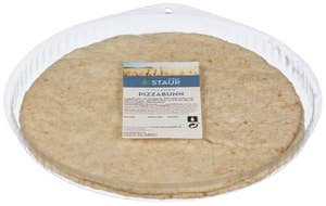 Staur Fjellbakeri Pizzabunn fullkorn ca 29cm 2stk