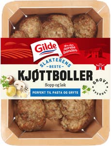 Gilde Kjøttboller Sopp, løk og parmesan