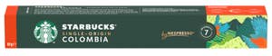 Starbucks Colombia 10 stk Intensitet 7