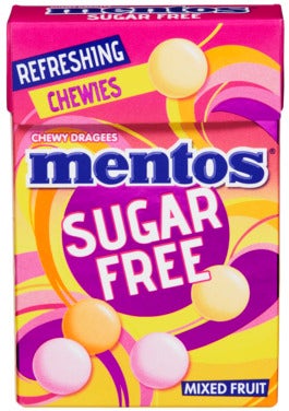 Mentos Mixed Fruit Sukkerfri