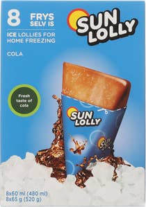 Sun Lolly Cola 8 stk