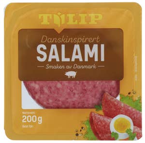 Tulip Dansk salami Skivet