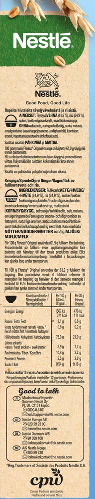 Fitness frokostblanding Original