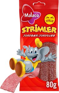 Strimler jordbær
