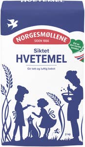 Norgesmøllene Hvetemel Siktet