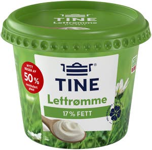 TINE Lettrømme 17%
