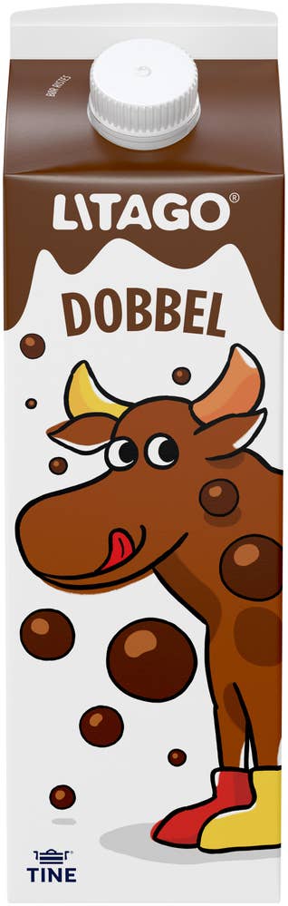 TINE Litago DOBBEL Sjokolade