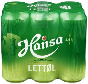 Hansa Lettøl 6 x 0,5l