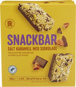 R Snackbar med karamell 6pk