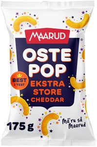 Maarud Ostepop Ekstra Store Cheddar