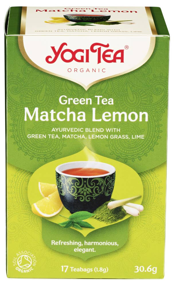 Yogi Tea Økologisk Matcha lemon