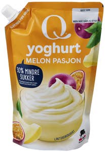 Q frokostyoghurt Melon og pasjonsfrukt