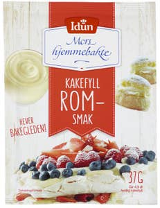 Idun Mh Kakefyll med romsmak