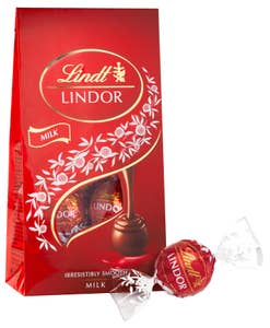 Lindt Lindor Melkesjokolade